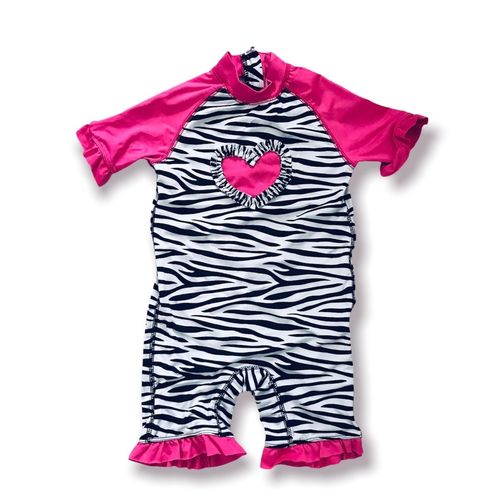 Wippette Zebra 🦓 Print Rashguard 
12-18 Months